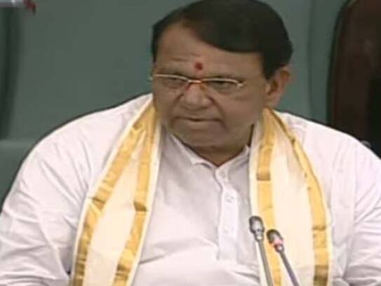 Telangana Assembly Speaker Pocharam Srinivas Reddy On Chandrababu Arrest KRJ