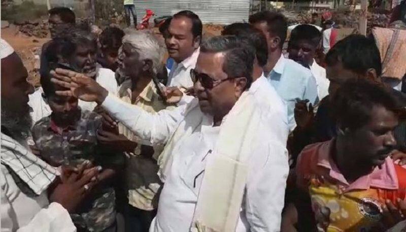 Former CM Siddaramaiah Toured His Constituency