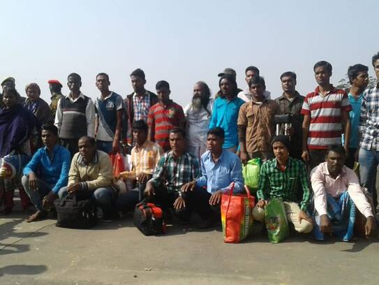 21 more Bangladeshi nationals Deported through Assam's Karimganj