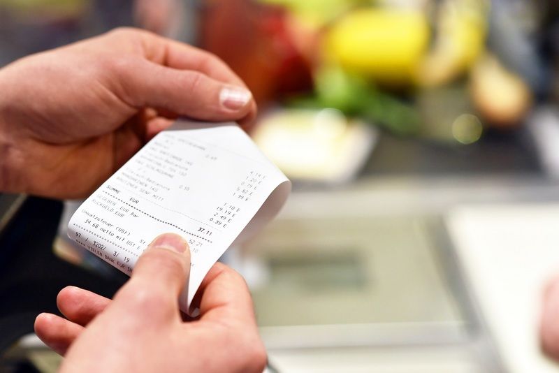 Survey says Cancer may spread by shop receipt