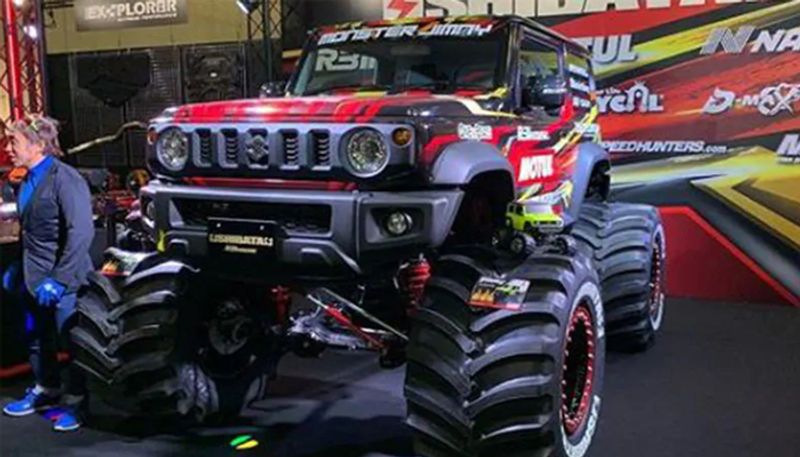 Suzuki Jimny Monster Truck Showcased