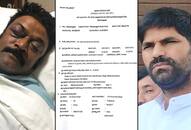 Karnataka Congress MLA drunken brawl Anand Singh files complaint Ganesh suspended