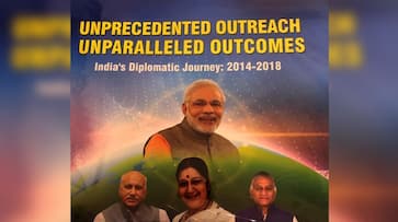 #MeToo accused MJ Akbar photo Pravasi Bharatiya Diwas booklet controversy