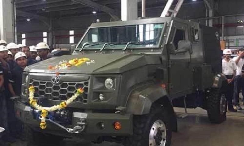 Weapons equipped Tata Merlin LSV vehicle will join Indian Army soon