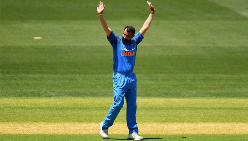 Mohammed Shami fastest Indian to claim 100 ODI wickets goes past Irfan Pathan to claim record