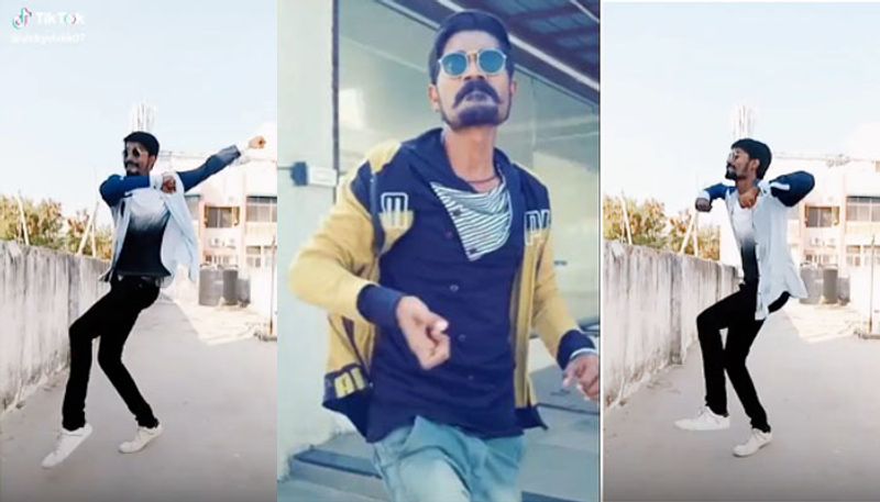 a person look alike Dhanush video goes viral