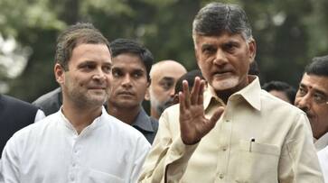 Rahul Gandhi Congress divorced Chandrababu Naidu TDP broken alliance that never was