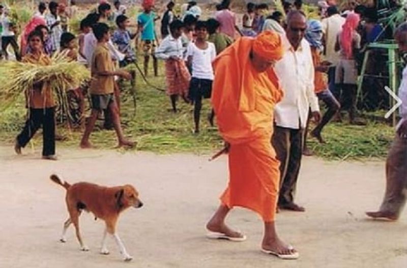 About Siddaganga Shri Shivakumara Swamiji pet dog Byra