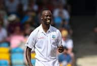 Blown away in Barbados: Kemar Roach destroys England for 77 on 18-wicket day