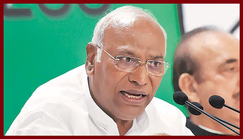 Congress Leader mallikarjun kharge slams KS Eshwarappa on Saffron Flag remark ckm