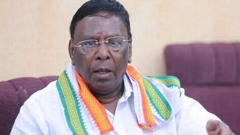 Pondy CM Narayanasamy Speech Against Admk Party..!