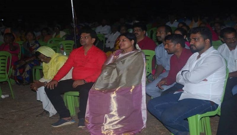 Minister Jayamala Watched Yakshagana in Uttara kannada District