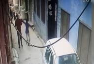 CCTV Capture of live mobile snatch in