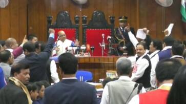 Protests against Citizenship Bill rock Assam Assembly governor heckled