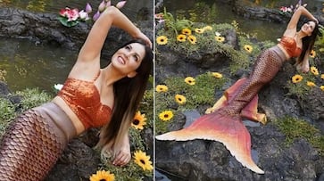 sunny leone mermaid look viral on internet and honey singh singh song