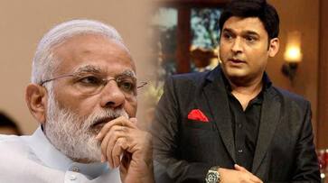 kapil sharma apologies pm modi on the set of 'the kapil sharma'