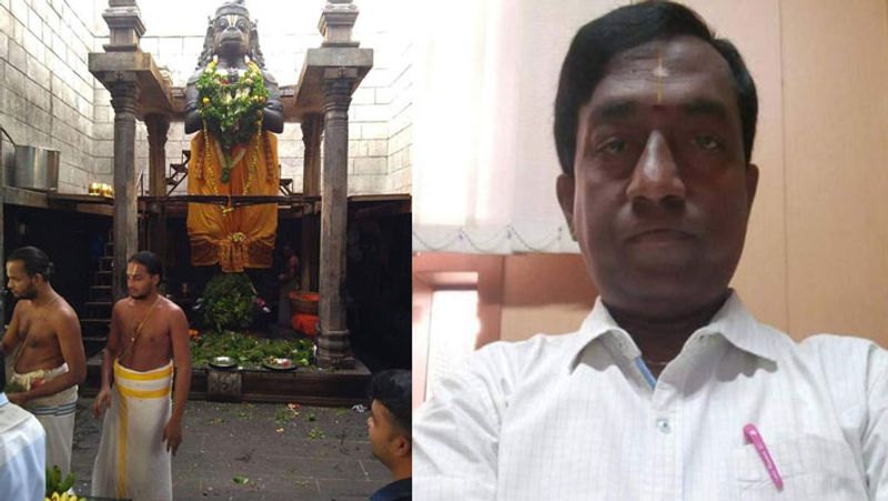 Anjaneya temple administration indifference