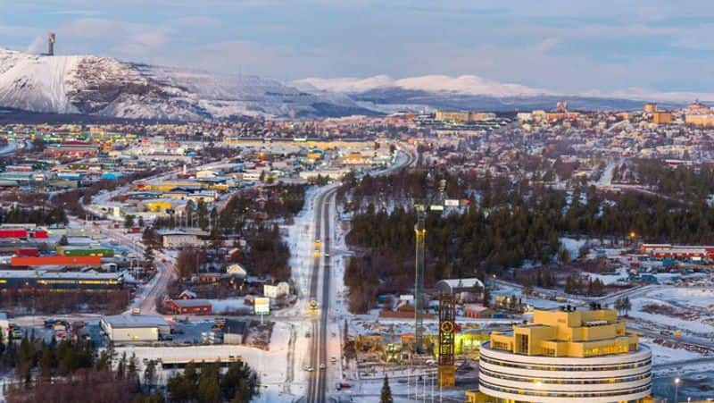 sweetan's  Kiruna city relocated