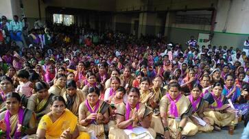 Liquor ban demand thousands women march Bengaluru various parts of Karnataka