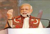 narendra Modi halted speech midway help fainted cameraman Surat gujarat