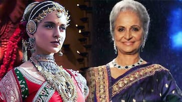 Waheeda Rehman on Manikarnika