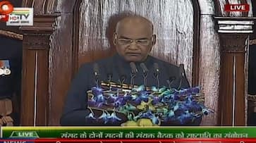 President Ramnath Kovind's address to the members of both the Houses of Parliament