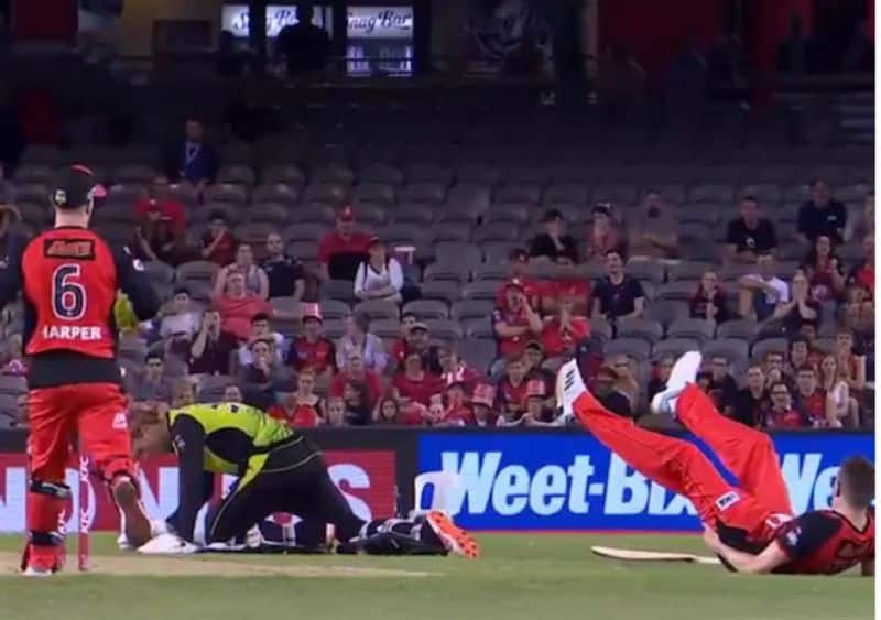 Bizarre Run Out In Big Bash League