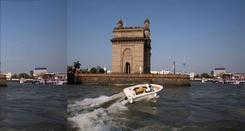 Uber app launching boat service in gate way of Mumbai