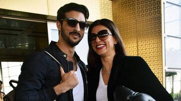 Sushmita Sen's beau Rohman Shawl participates in daughter Alisha's sports day