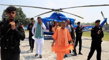 Mamta Banerjee government declined permission landing yogi helicopter in state