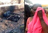 Makeshift canteen set ablaze over suspected selling of beef