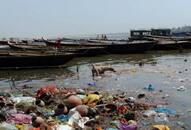 Floating trash barrier, an effective way to collect plastic in water bodies