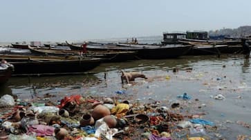 Floating trash barrier, an effective way to collect plastic in water bodies