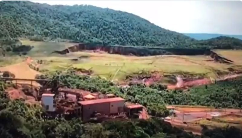 tragic dam collapse in Brazil caught on camera video goes viral