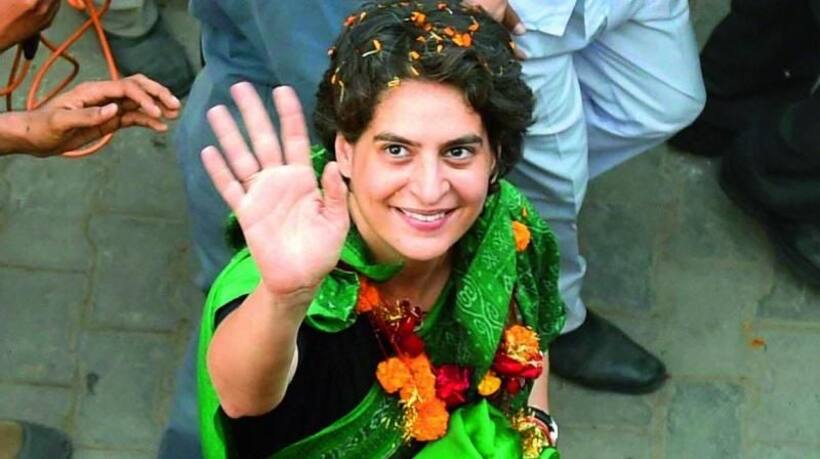 प्रियंका ने पहले पति राबर्ट को छोड़ा ईडी ऑफिस फिर संभाला पार्टी के महासचिव का पद