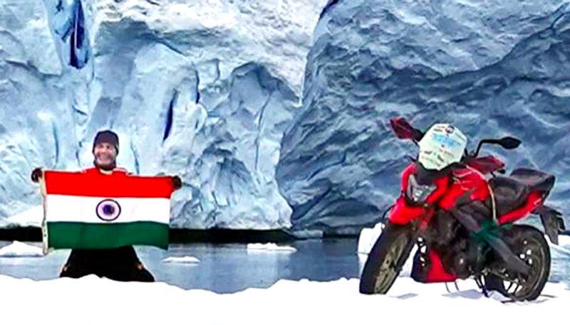 Bajaj Dominar Becomes First Indian Motorcycle to Reach Antarctica