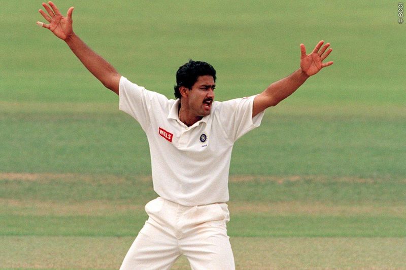 Cricket secret On this day spin legend Anil Kumble took 10 wicket haul against Pakistan