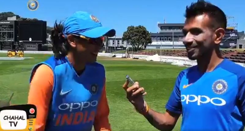 Smriti Mandhan has been taking her batting inspiration from yuzvendra chahal