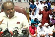 Karnataka BJP protests Vidhana Soudha coalition govt calls for suspension of dissenting MLAs