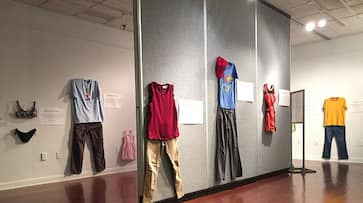 This exhibition of rape victims' clothing will make you think hard about victim-shaming