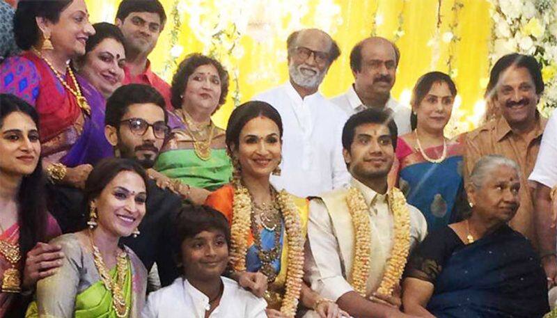 rajinikanth dance in soundharya marriage reception