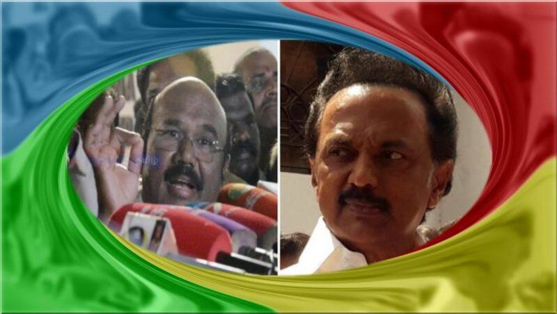 Minister Jayakumar vs M K Stalin