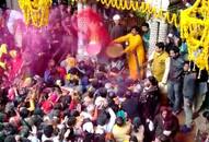 holi  start in barsana mathura