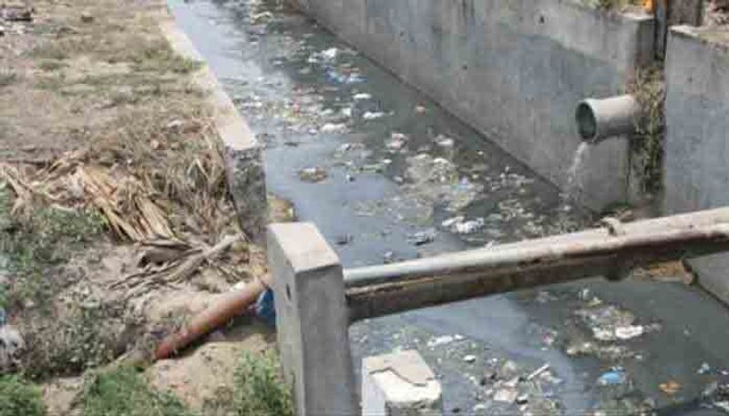 Drainage Water Connects To Rain Water Canals In Bengaluru