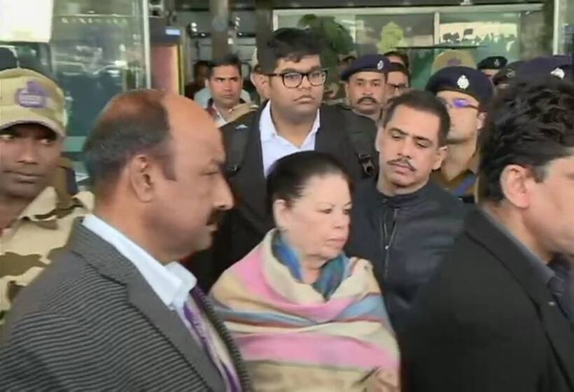 ईडी के सामने फिर पेश होंगे रॉबर्ट वाड्रा, बीकानेर केस के सिलसिले में होगी पूछताछ