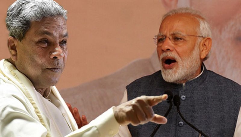 Former Chief minister Siddaramaiah Slams Prime minister narendra Modi