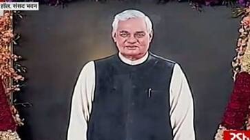 Atal Bihari Vajpayee's portrait unveils by President in Parliament's Central Hall