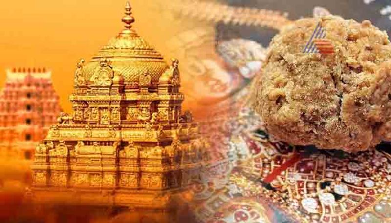 Free laddu in Tirupathi