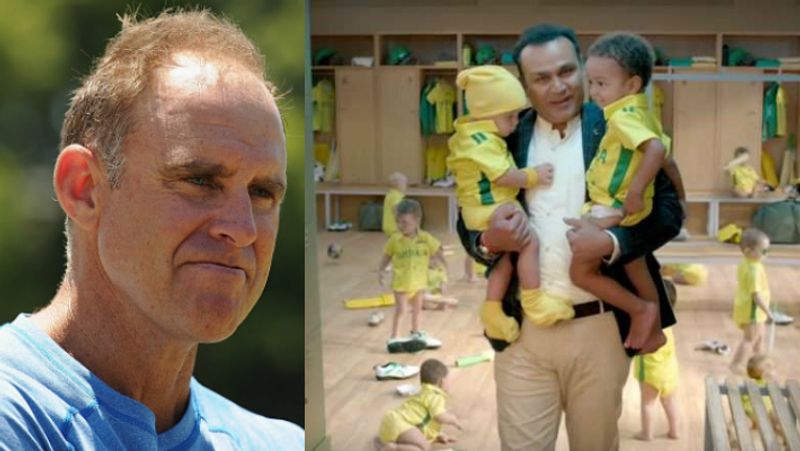 Matthew Hayden warn Virender sehwag for babysitting ad on Australia series