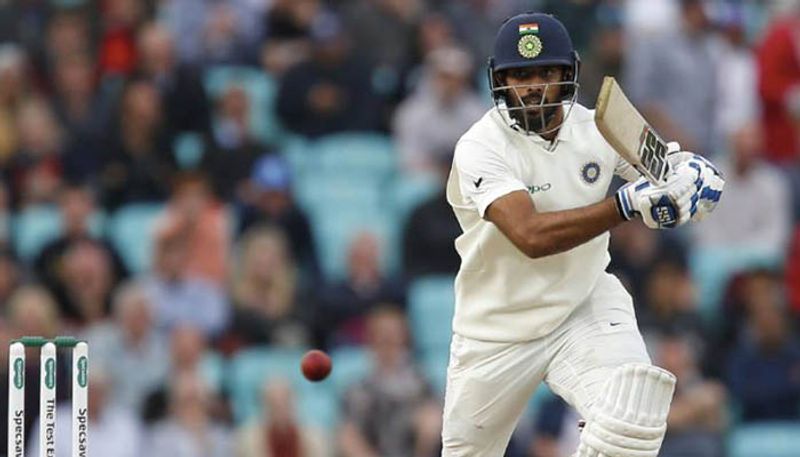 India vs west Indies Hanuma vihari helps india for big total